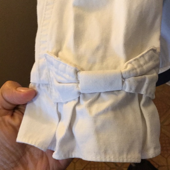 Maternity White denim jacket By Hontto - Picture 7 of 10